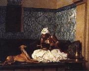 Jean - Leon Gerome Une Plaisanterie oil painting picture wholesale